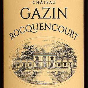 Chateau Gazin-Rocquencourt Pessac-Leognan Rouge Bordeaux France