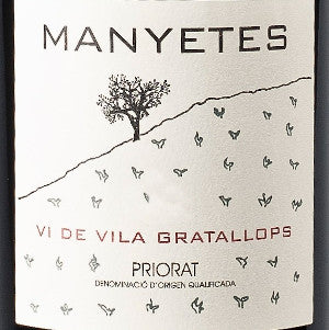 Clos Mogador 'Manyetes' Vi de Vila Gratallops Priorat Spain, 2018, 750