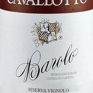 Cavallotto Barolo Riserva Vignolo Italy, 2016, 750