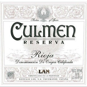Lan Culmen Reserva Rioja, 2004, 750