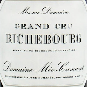 Maison Meo-Camuzet Richebourg Grand Cru Burgundy France, 2017, 750