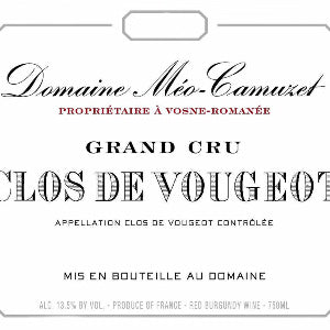 Meo-Camuzet Clos de Vougeot Grand Cru Burgundy France, 2018, 750