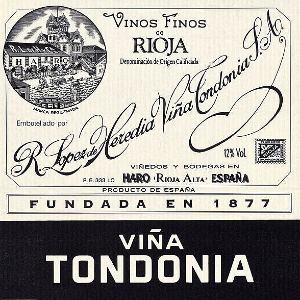 R. Lopez de Heredia Vina Tondonia Reserva Rioja Spain, 2001, 1500ml