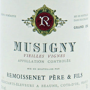 Remoissenet Pere et Fils Musigny Grand Cru Burgundy France, 1979, 750