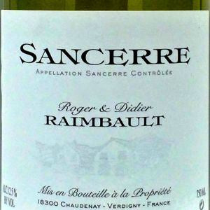 Roger & Didier Raimbault Sancerre France, 2016, 750