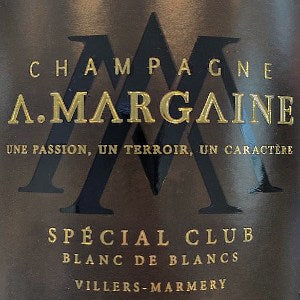 A. Margaine Special Club Blanc de Blancs Premier Cru Brut Champagne France
