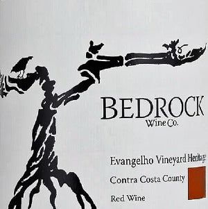 Bedrock Wine Company Evangelho Vineyard Heritage Contra Costa County 