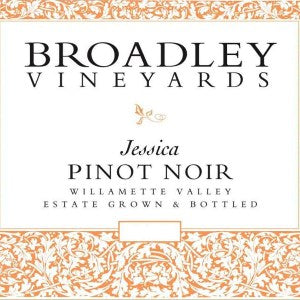 Broadley Pinot Noir Jessica Willamette Valley Oregon, 2021, 750