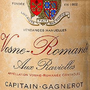 Capitain Gagnerot Vosne-Romanee Aux Raviolles Burgundy France