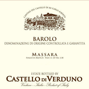 Castello di Verduno Barolo Massara Italy, 2017, 750