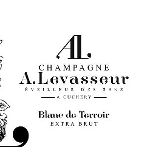 Champagne A. Levasseur Blanc de Terroir Extra Brut Champagne France