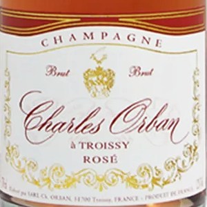 Champagne Charles Orban Brut Rosé Champagne France
