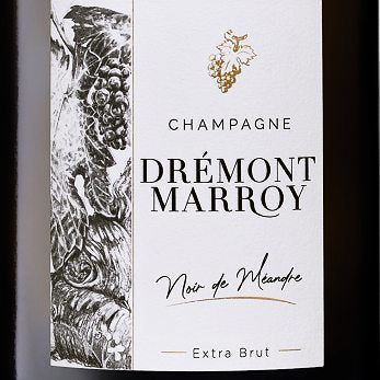 Champagne Dremont Marroy Noir de Meandre Blanc de Noir Extra Brut Champagne France, 2018, 750