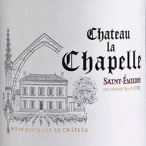 Chateau La Chapelle Saint-Emilion France, 2020, 750