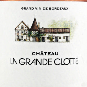 Chateau La Grande Clotte Lussac Saint Emilion Bordeaux France, 2022, 750