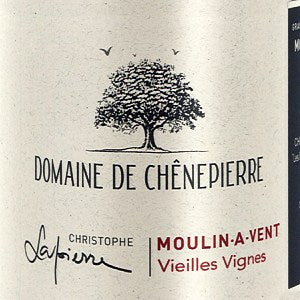 Christophe Lapierre Domaine de Chenepierre Moulin A Vent Vignes de 1913 Beaujolais France