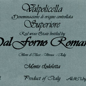 Dal Forno Romano Valpolicella Superiore Monte Lodolotta