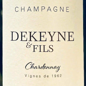 Dekeyne & Fils Champagne Chardonnay Vignes de 1962 Extra-Brut Champagne France, NV, 750.jpg