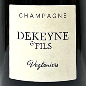 Dekeyne & Fils Champagne “Vogloniers” Extra Brut Champagne France, NV, 750