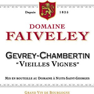 Domaine Faiveley Gevrey Chambertin Vieilles Vignes Burgundy France, 2022, 750