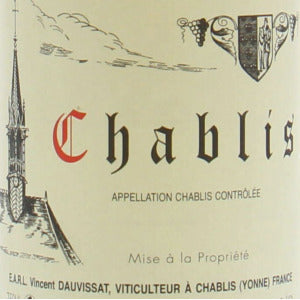 Domaine Vincent Dauvissat Chablis Burgundy France, 2022, 750