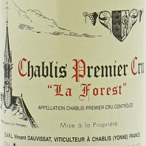 Domaine Vincent Dauvissat Chablis La Forest Premier Cru Burgundy