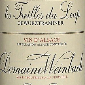 Domaine Weinbach Gewurztraminer Treilles Du Soup Alsace France