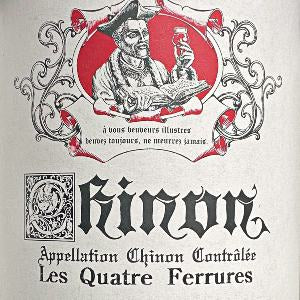 Domaine de la Haute Olive Chinon Les Quatre Ferrures Chinon Rouge Loire Valley France