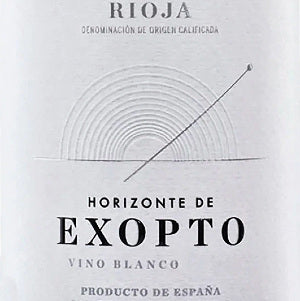 Exopto Horizonte Rioja Blanco Rioja Spain, 2022, 750