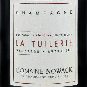 Flavien Nowack La Tuilerie Extra Brut Champagne