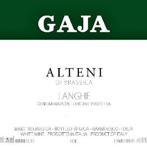 Gaja Alteni di Brassica Langhe Piedmont Italy