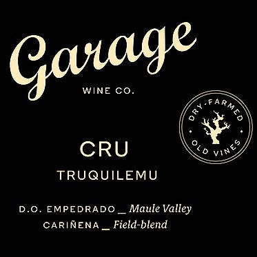 Garage Wine Co. Carinena Empedrado "Cru Truquilemu" Maule Valley