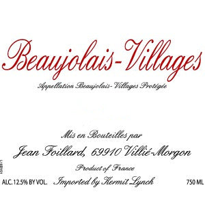 Jean Foillard Beaujolais-Village France, 2020, 750