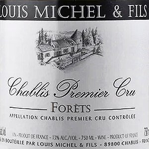 Jean Michel Chablis Les Forets Premier Cru Burgundy France