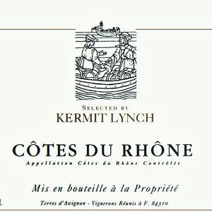 Kermit Lynch Cotes Du Rhone Rouge France, 2021, 750