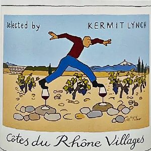 Kermit Lynch Cotes d'Estezargues Du Rhone Rouge Village France