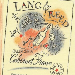 Lang & Reed Cabernet Franc North Coast California, 2019, 750