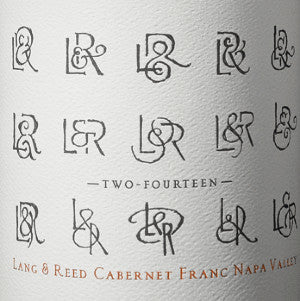 Lang & Reed Two Fourteen Cabernet Franc Napa Valley California, 2017, 750