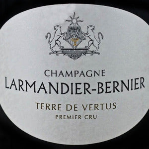 Larmandier Bernier Terre de Vertus Blanc de Blanc Brut Nature Champagne France, 2015, 750