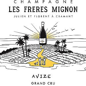 Les Freres Mignon Avize Grand Cru Blanc de Blancs Extra Brut Champagne