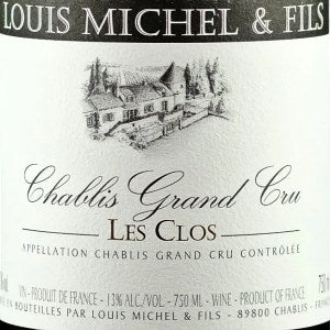 Louis Michel & Fils, Chablis Grand Cru Les Clos 