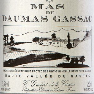 Mas de Daumas Gassac Rouge Languedoc France, 2020,750