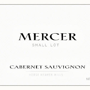 Mercer Cabernet Sauvignon Small Lot Horse Heaven Hills Washington