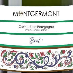 Montgermont NV Cremant de Bourgogne Blanc de Noirs Brut Burgundy France