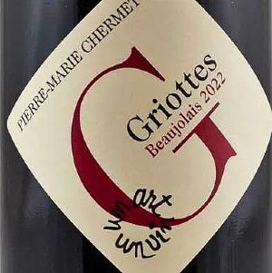 Pierre-Marie Chermette Griottes Beaujolais France
