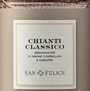 San Felice Chianti Classico Riserva Tuscany Italy