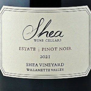 Shea Wine Cellars Estate Pinot Noir Shea Vineyard Willamette Valley Oregon
