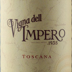 Tenuta Sette Ponti Vigna Dell'impero 1935 Valdarno di Sopra Toscana IGT Sangiovese Tuscany Italy