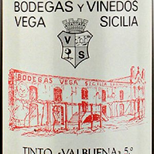 Vega Sicilia Tinto Valbuena 5 Ribera del Duero Spain, 2012, 750