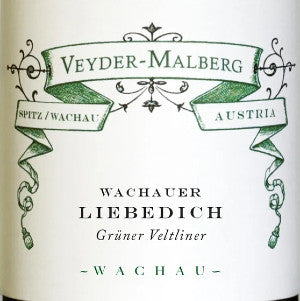 Veyder-Malberg  Gruner Veltliner Liebedich Spitz Wachau Austria